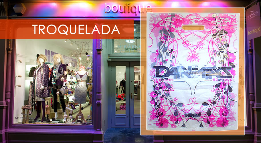 bolsa troquelada